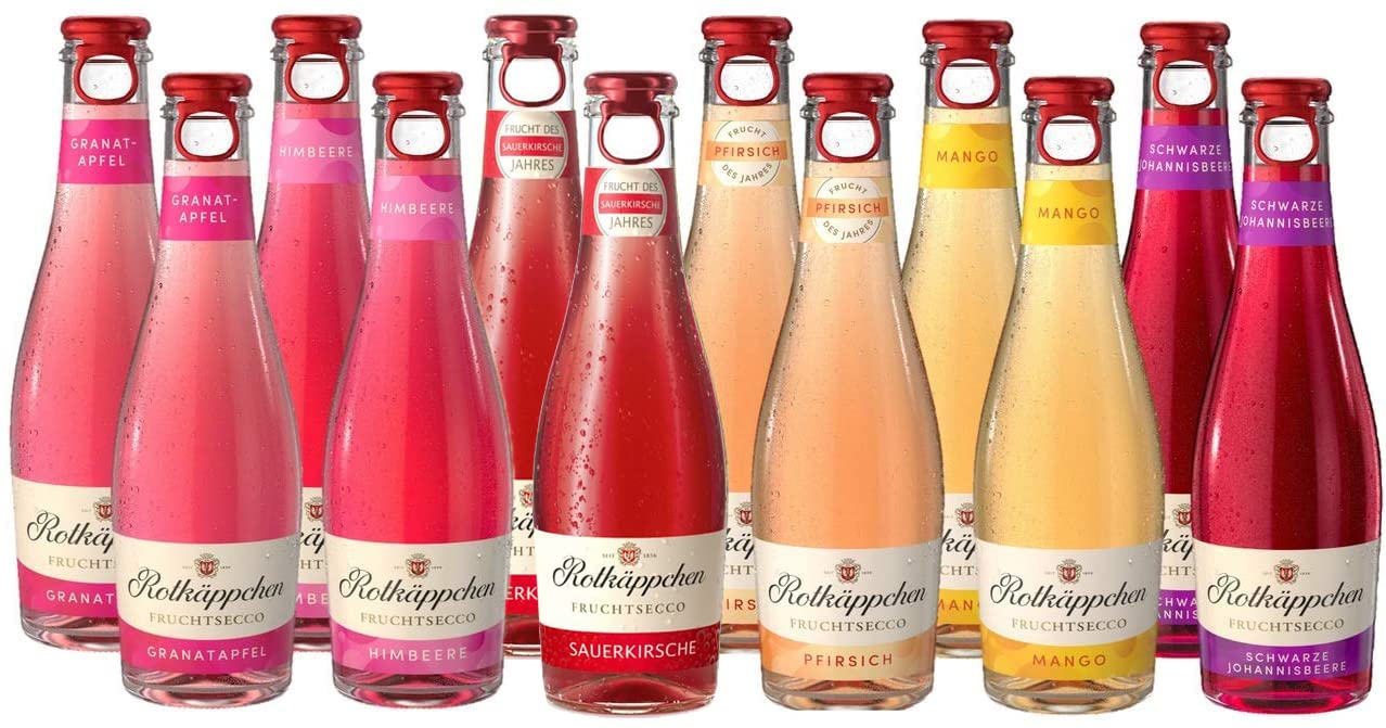 rotk-ppchen-fruchtsecco-probierset-12-x-0-2-l-himbeere-granatapfel-holunderbl-te image 1