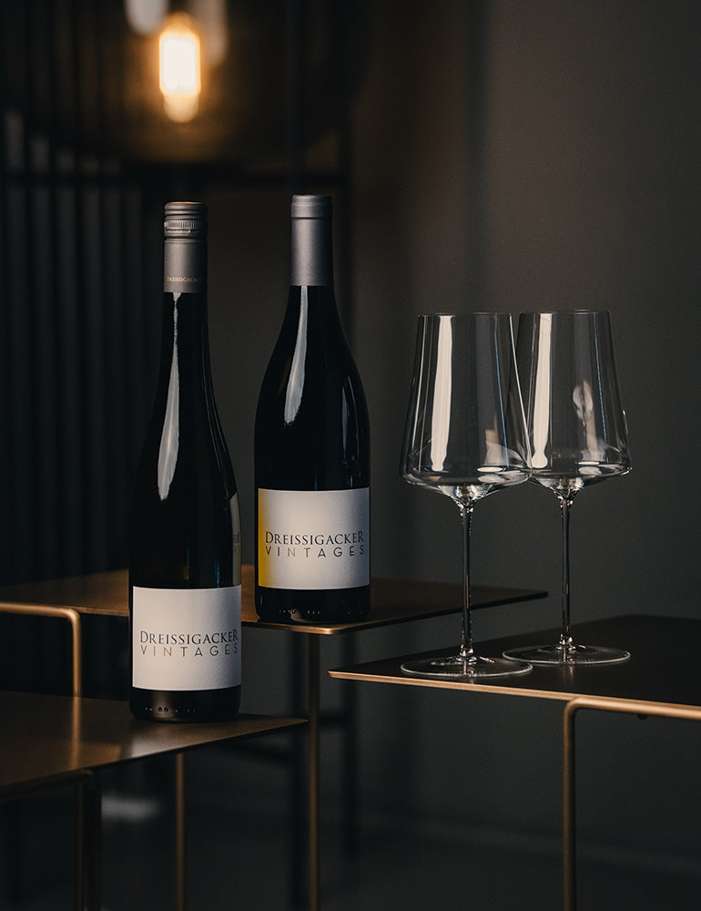 dreissigacker-starter-paket-vintages-riesling-rot-2-zwiesel-gl-ser image 1
