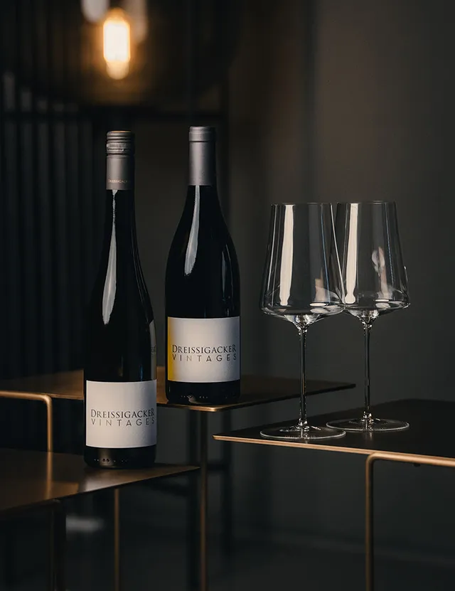 dreissigacker-starter-paket-vintages-riesling-rot-2-zwiesel-gl-ser image 1