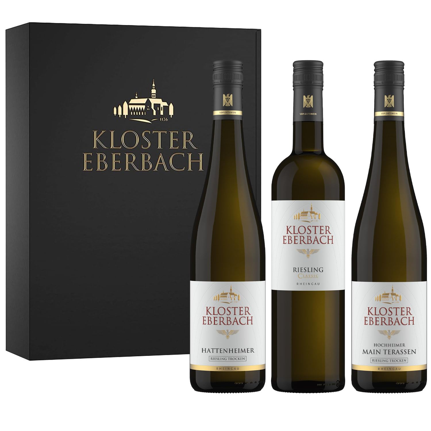 kloster-eberbach-3er-riesling-geschenkset-classic-trocken-3-x-0-75-l-rheingau image 1