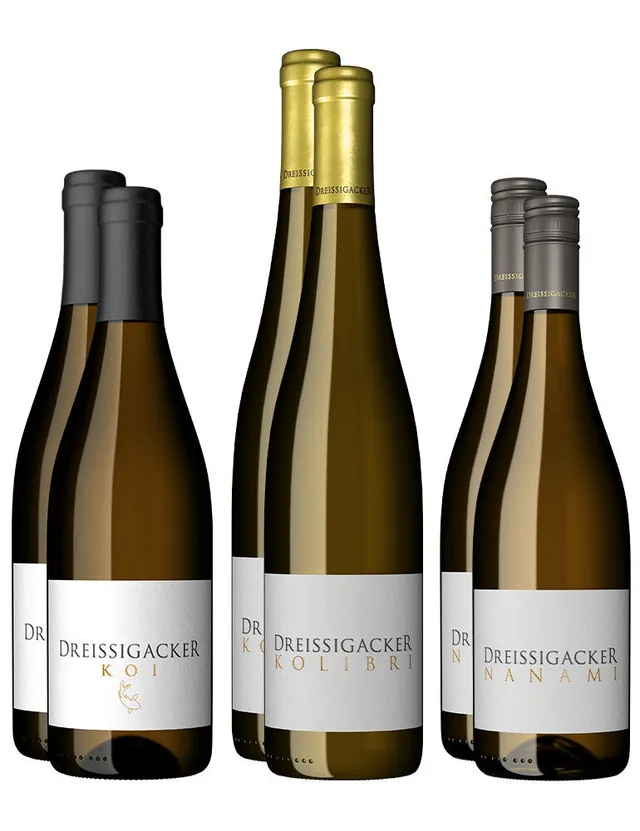 dreissigacker-x-tim-raue-paket-6er-weinset image 1