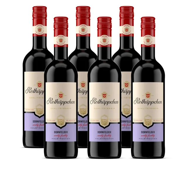rotk-ppchen-qualit-tswein-dornfelder-halbtrocken-6-x-0-75-l image 1