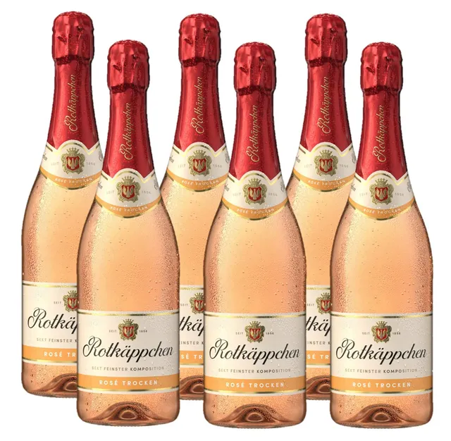 rotk-ppchen-sekt-ros-trocken-6-x-0-75-l image 1