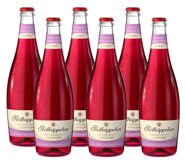 rotk-ppchen-fruchtsecco-schwarze-johannisbeere-alkoholfrei-6-x-0-75l image 1