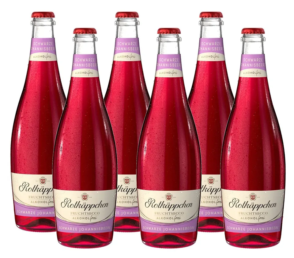 rotk-ppchen-fruchtsecco-schwarze-johannisbeere-alkoholfrei-6-x-0-75l image 1