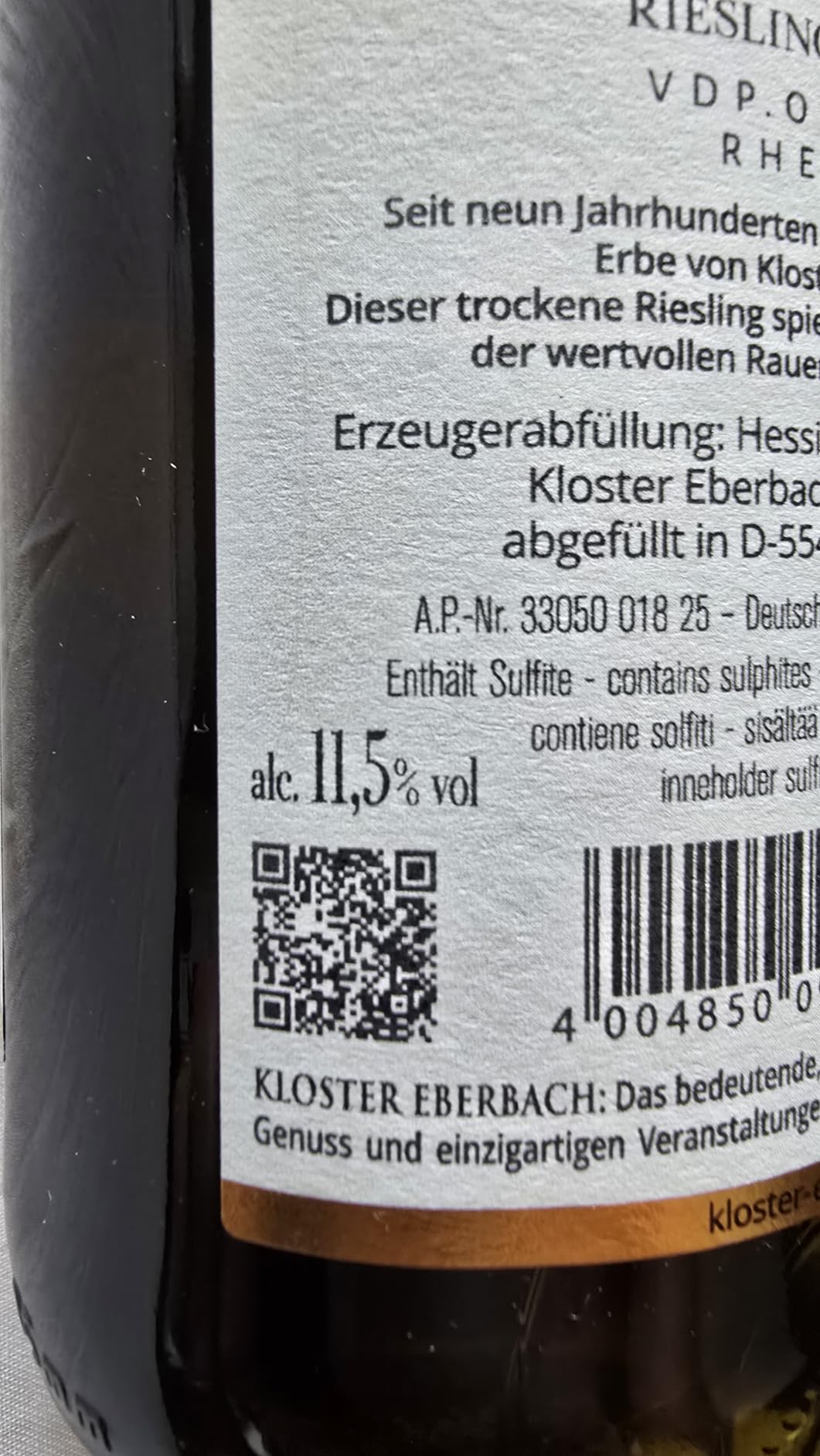 Spargelwein des Jahres
