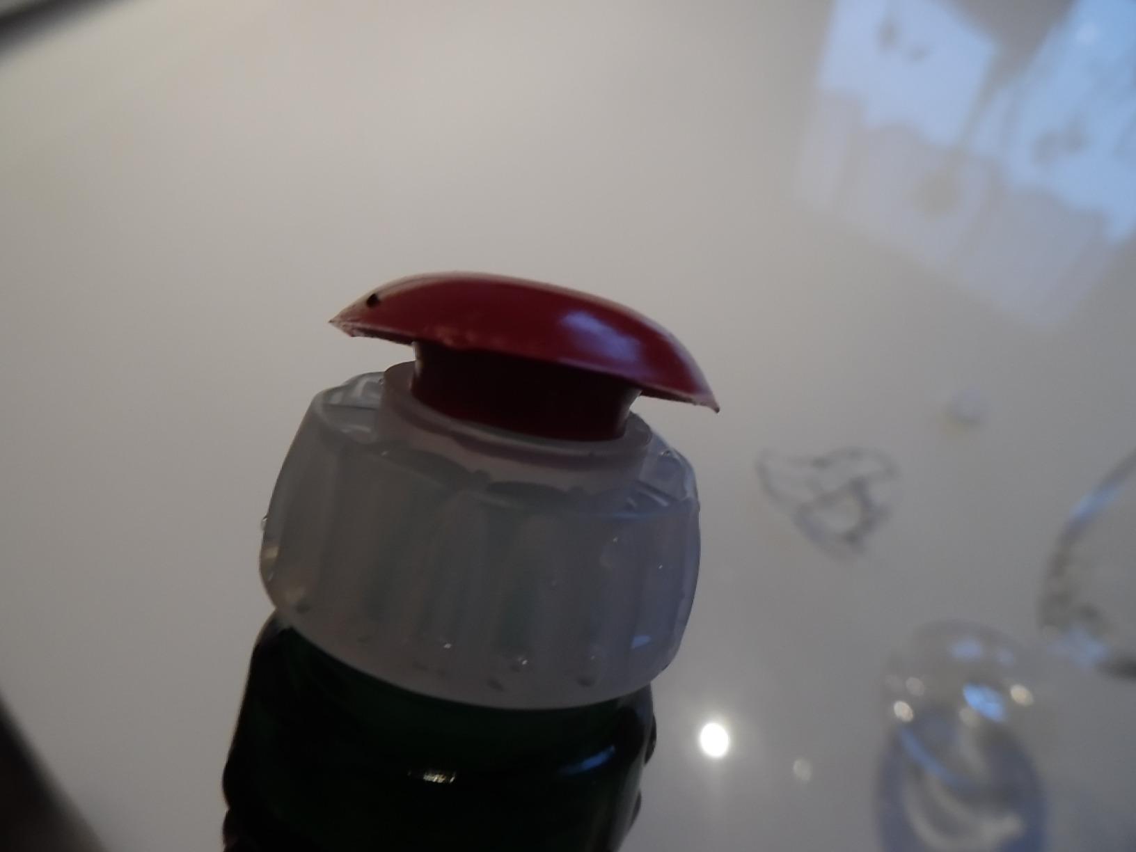 Eine Flasche war schal
