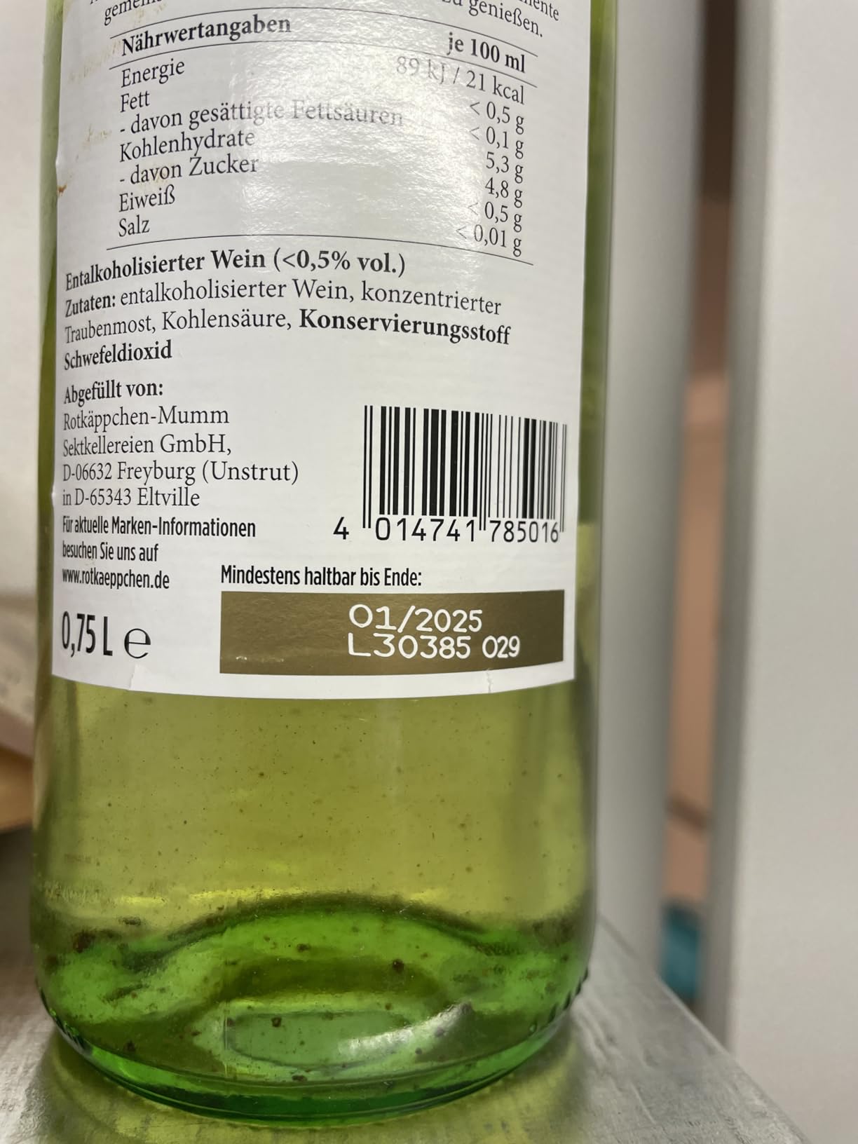 Sehr lecker zu Fisch!